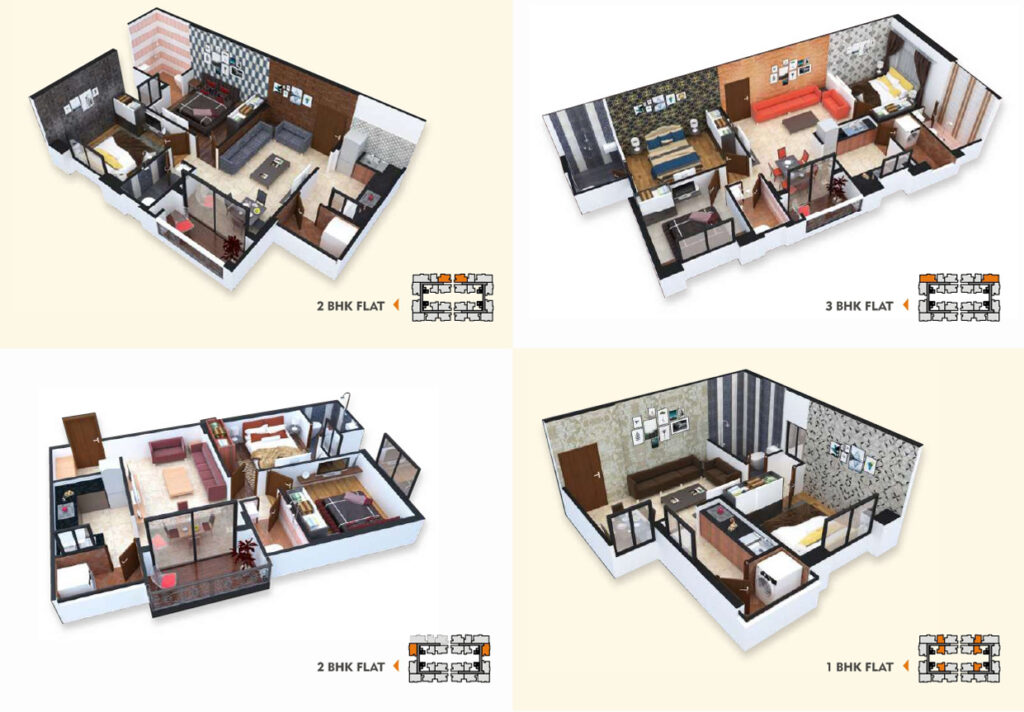 Residential Areas in Indore